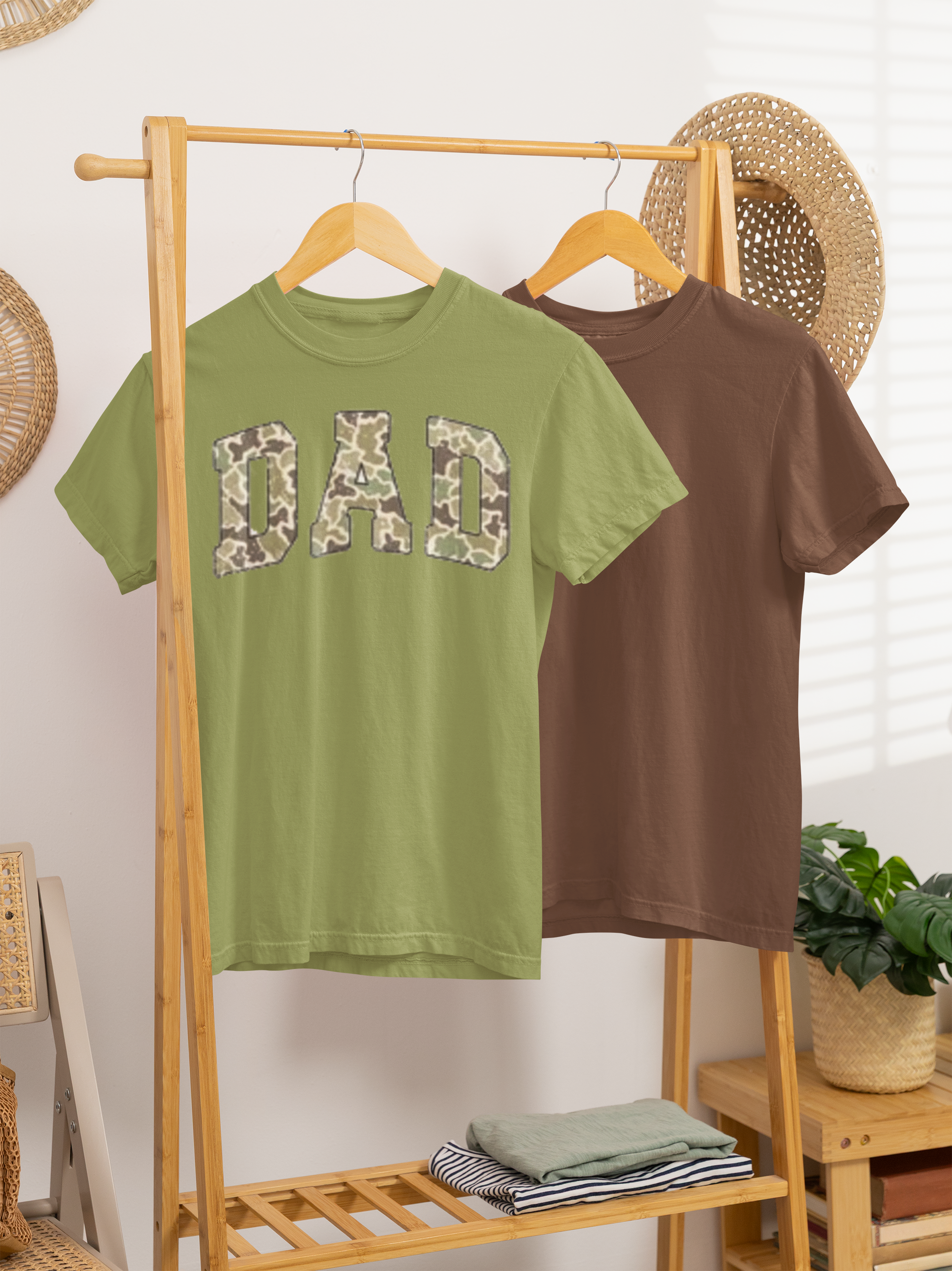 "DAD" camo tee
