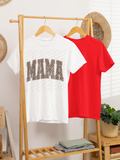 Cheetah "mama" tee