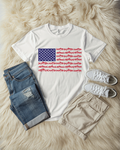 "American Flag Fish" tee