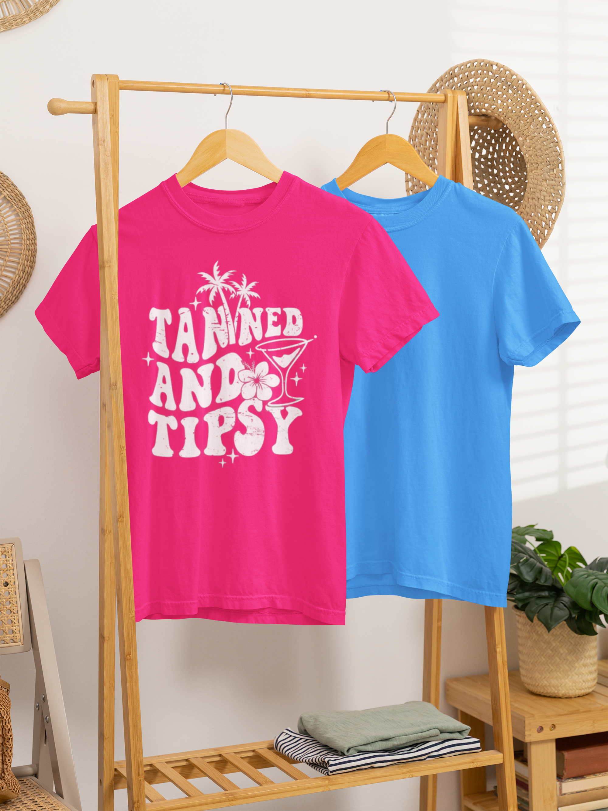 "Tanned and Tipsy" tee