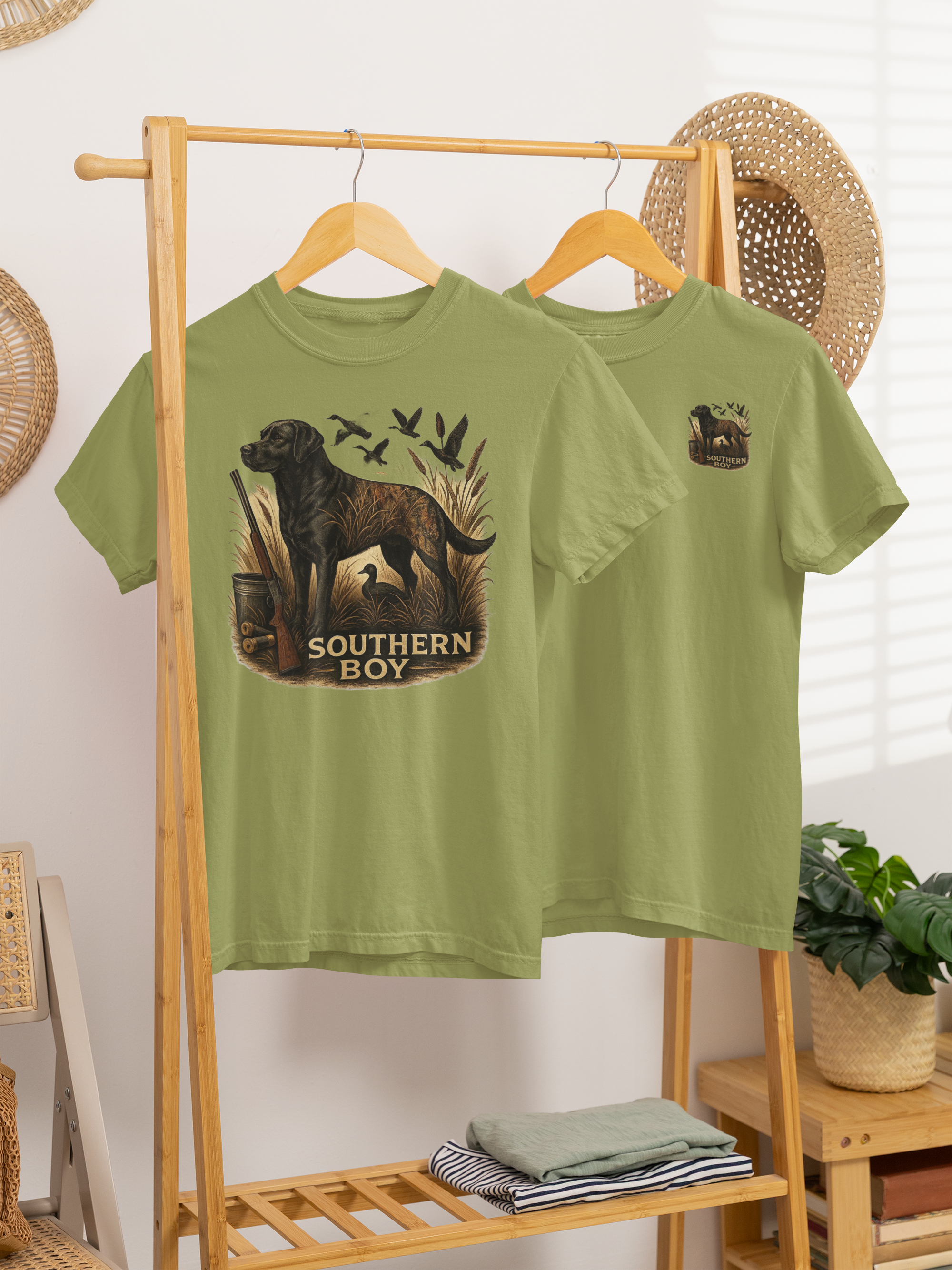 "Southern Boy" lab tee