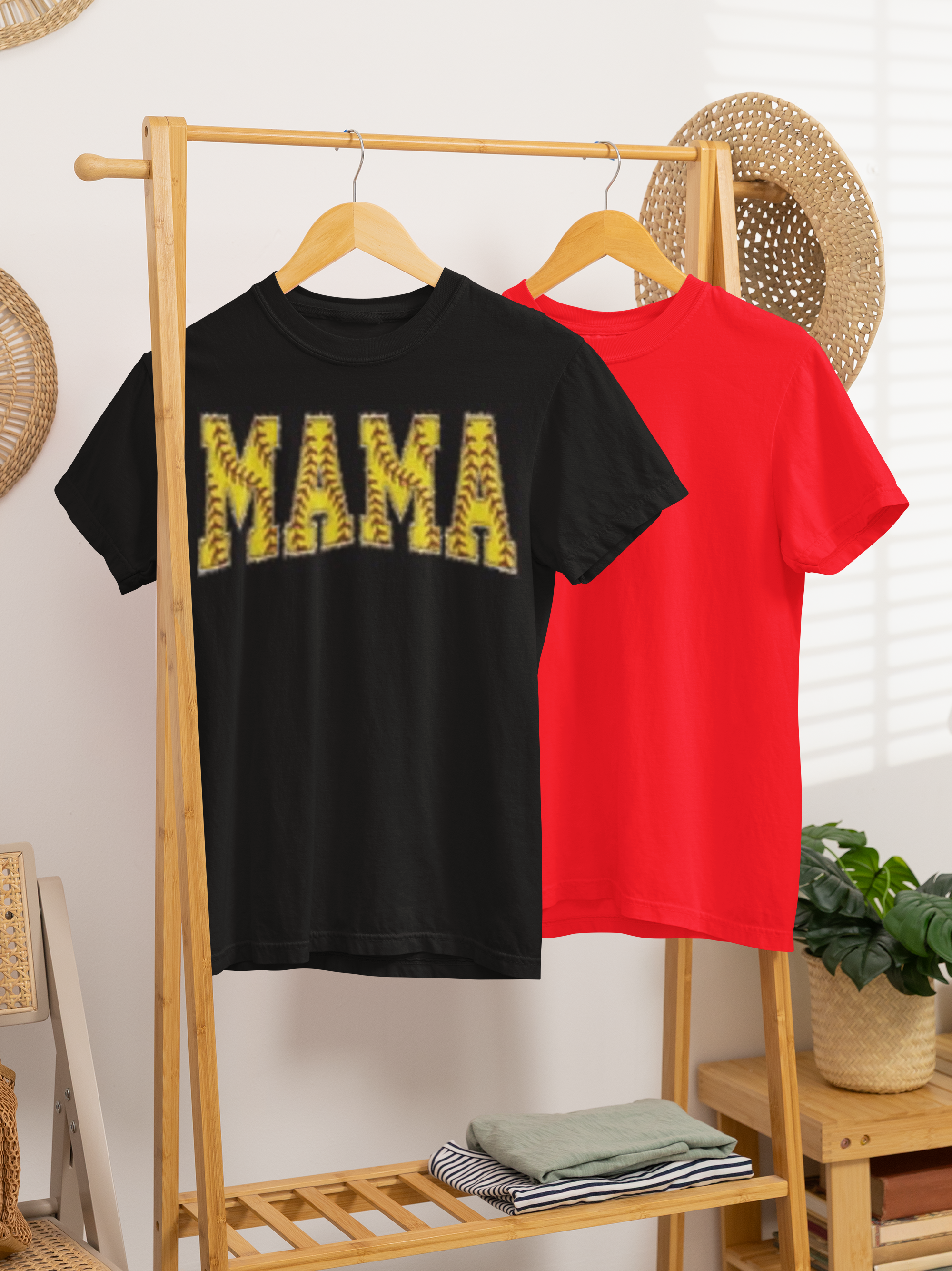 "Mama" softball tee
