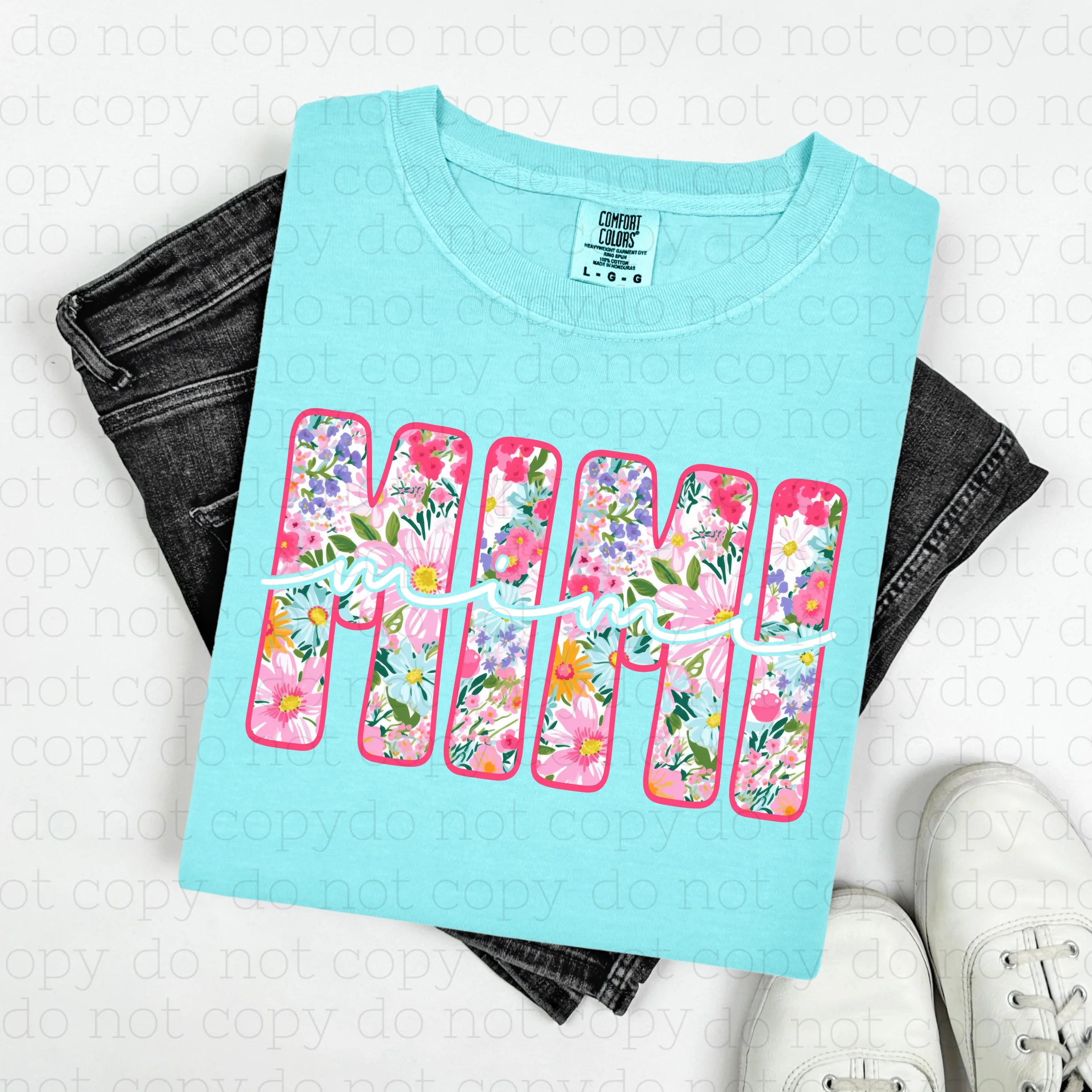"Mimi" floral tee