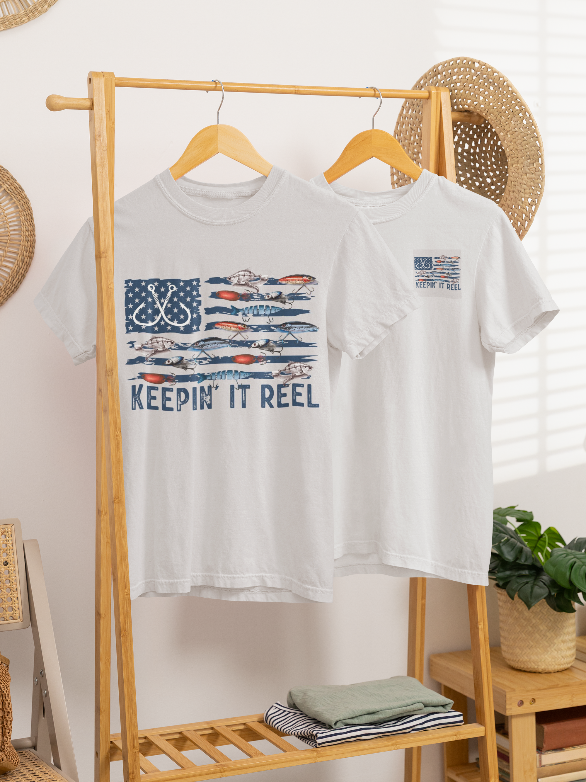 "Keepin it Reel" tee