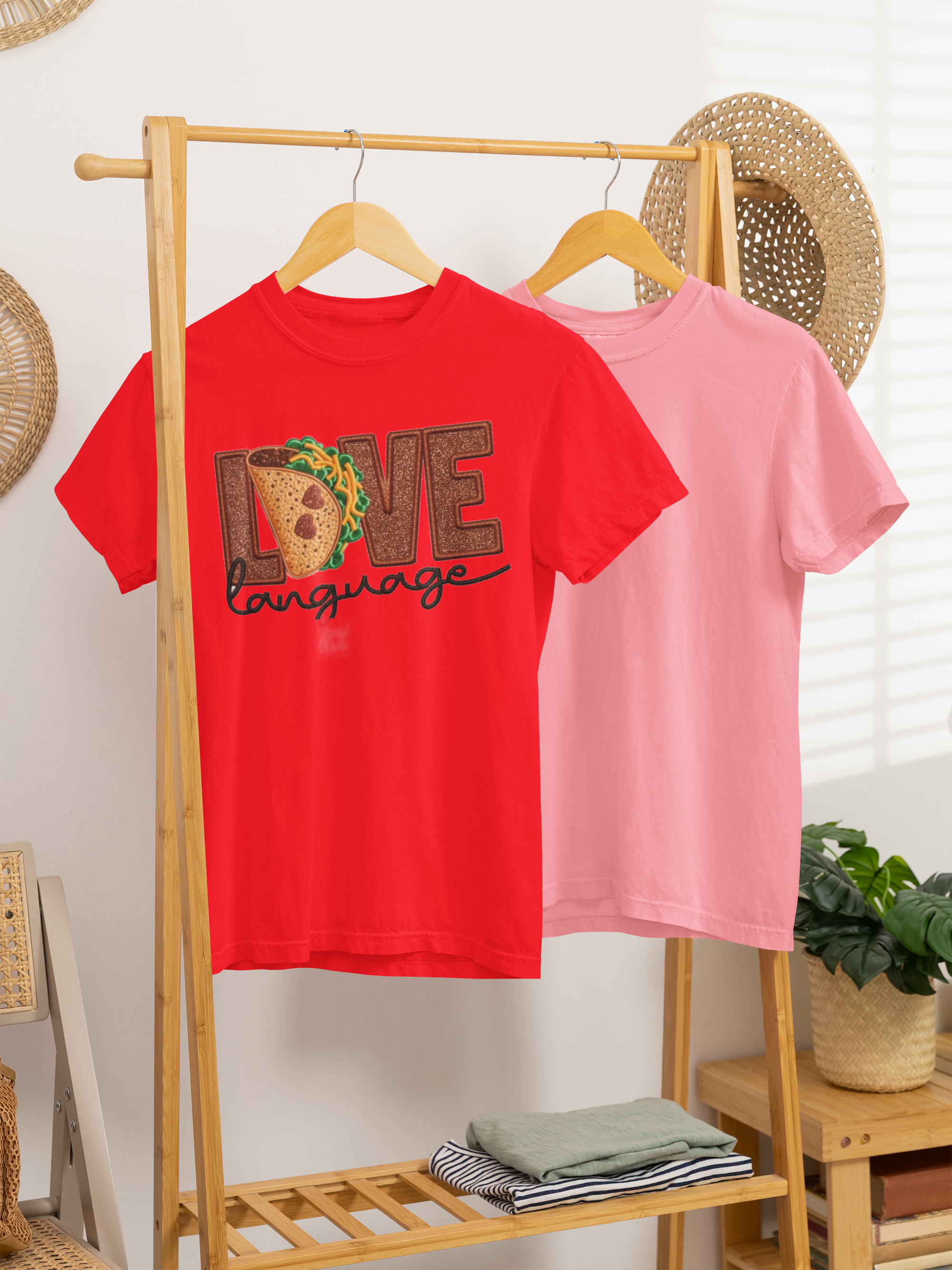 "Love Language" taco tee