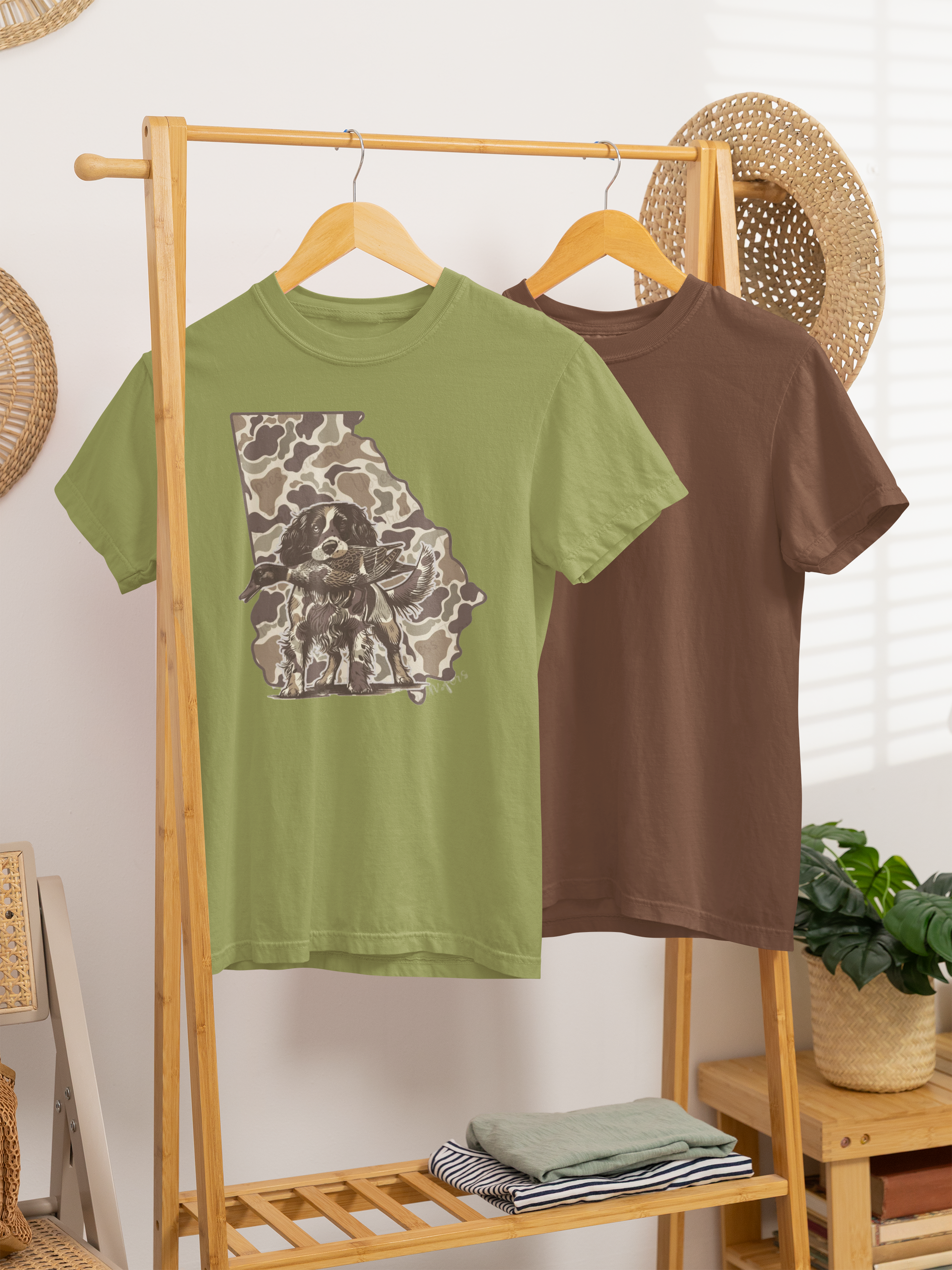 Georgia Duck Hunting Dog tee