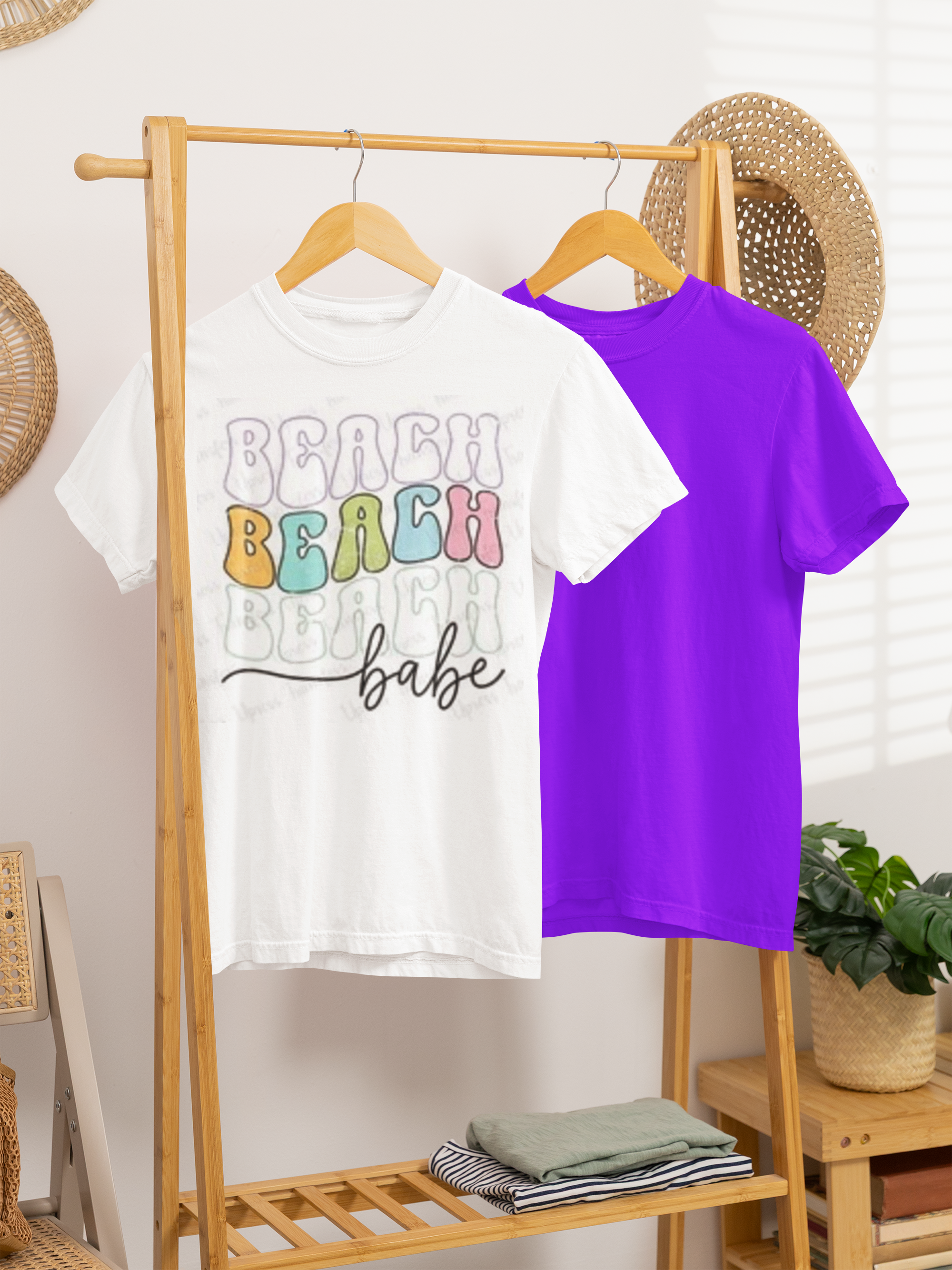 Beach Beach Beach babe tee