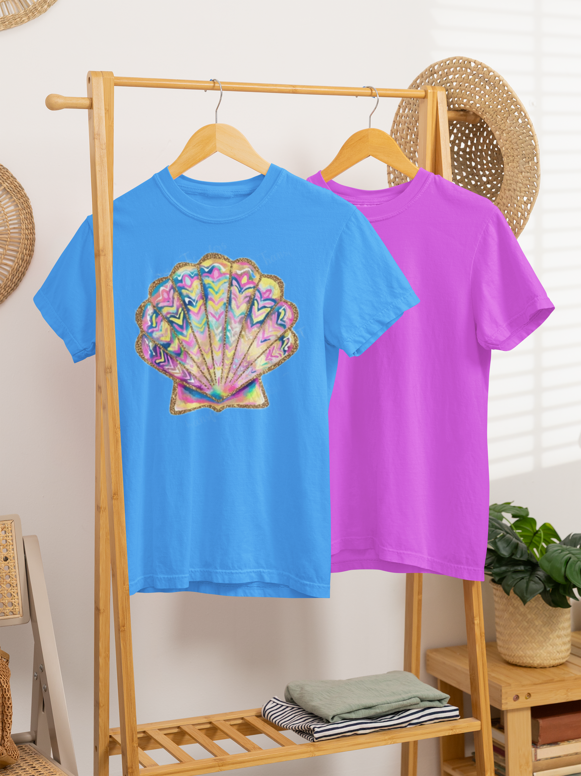 Beautiful shell tee