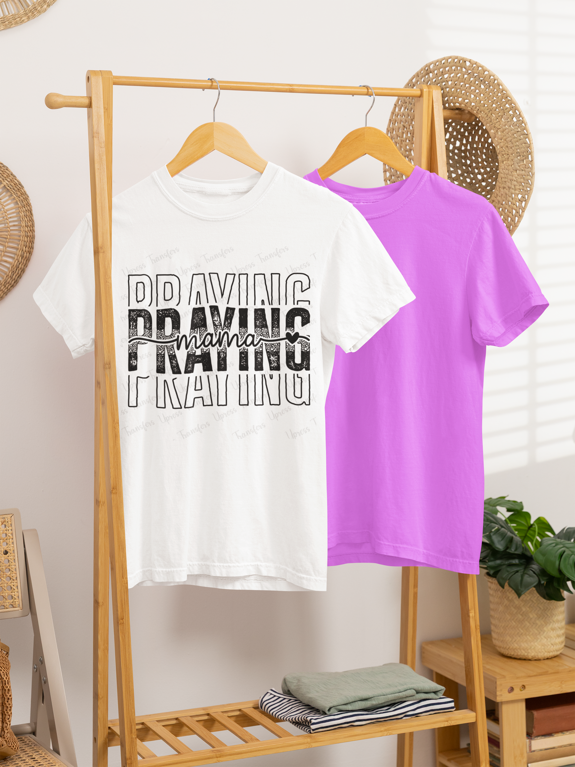 "Praying mama" tee