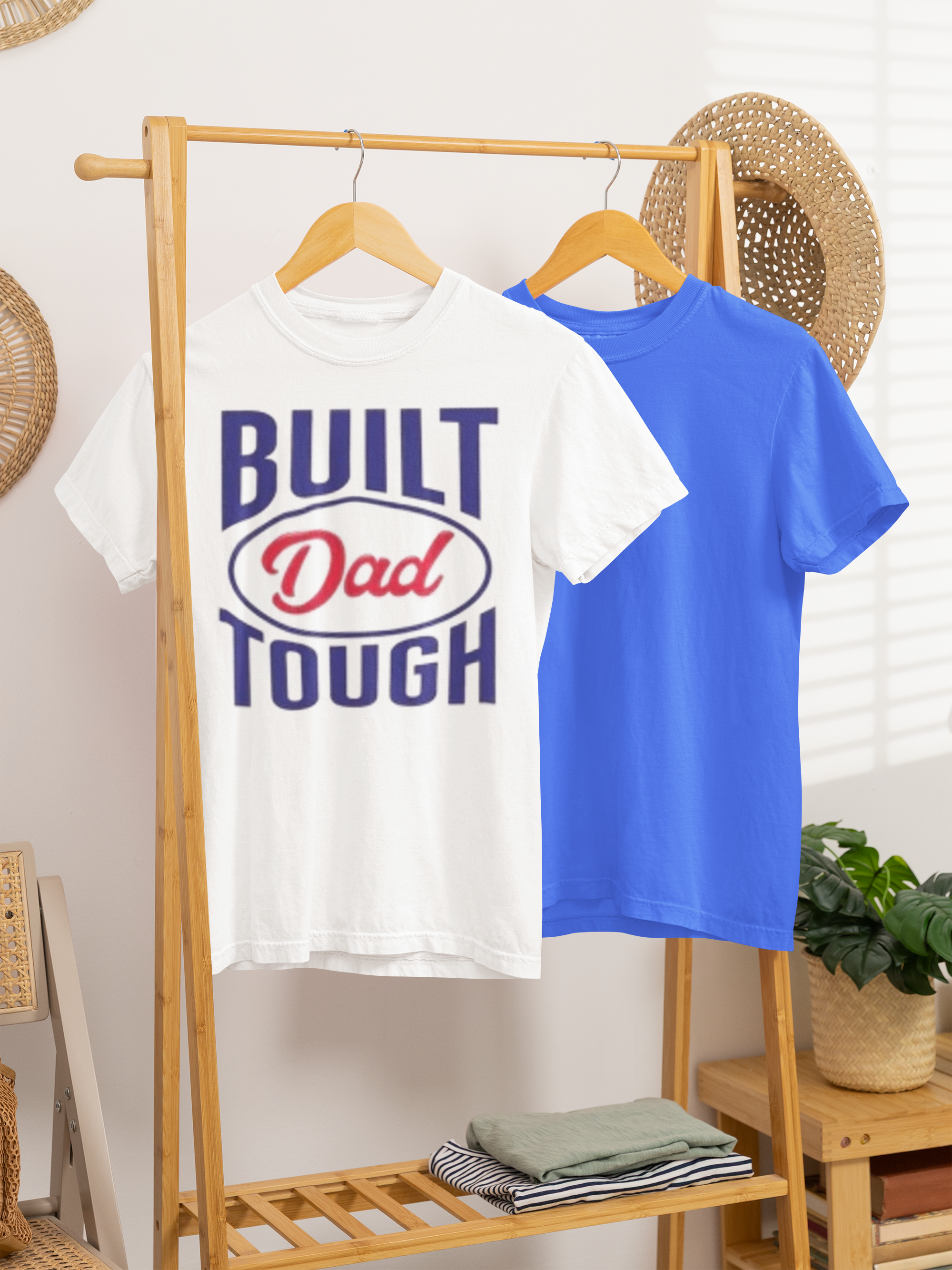Built dad tough tee