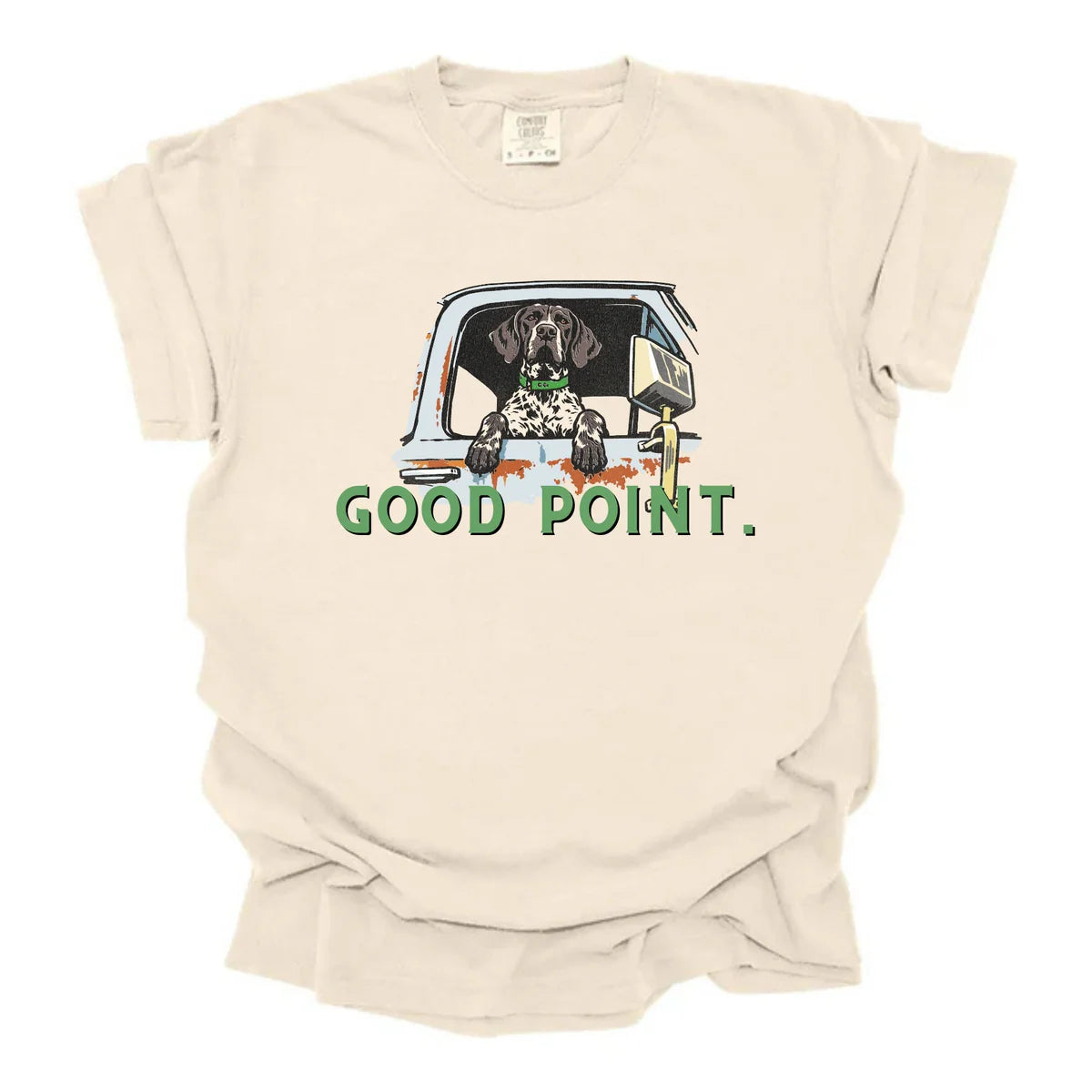 "Good Point" dog tee
