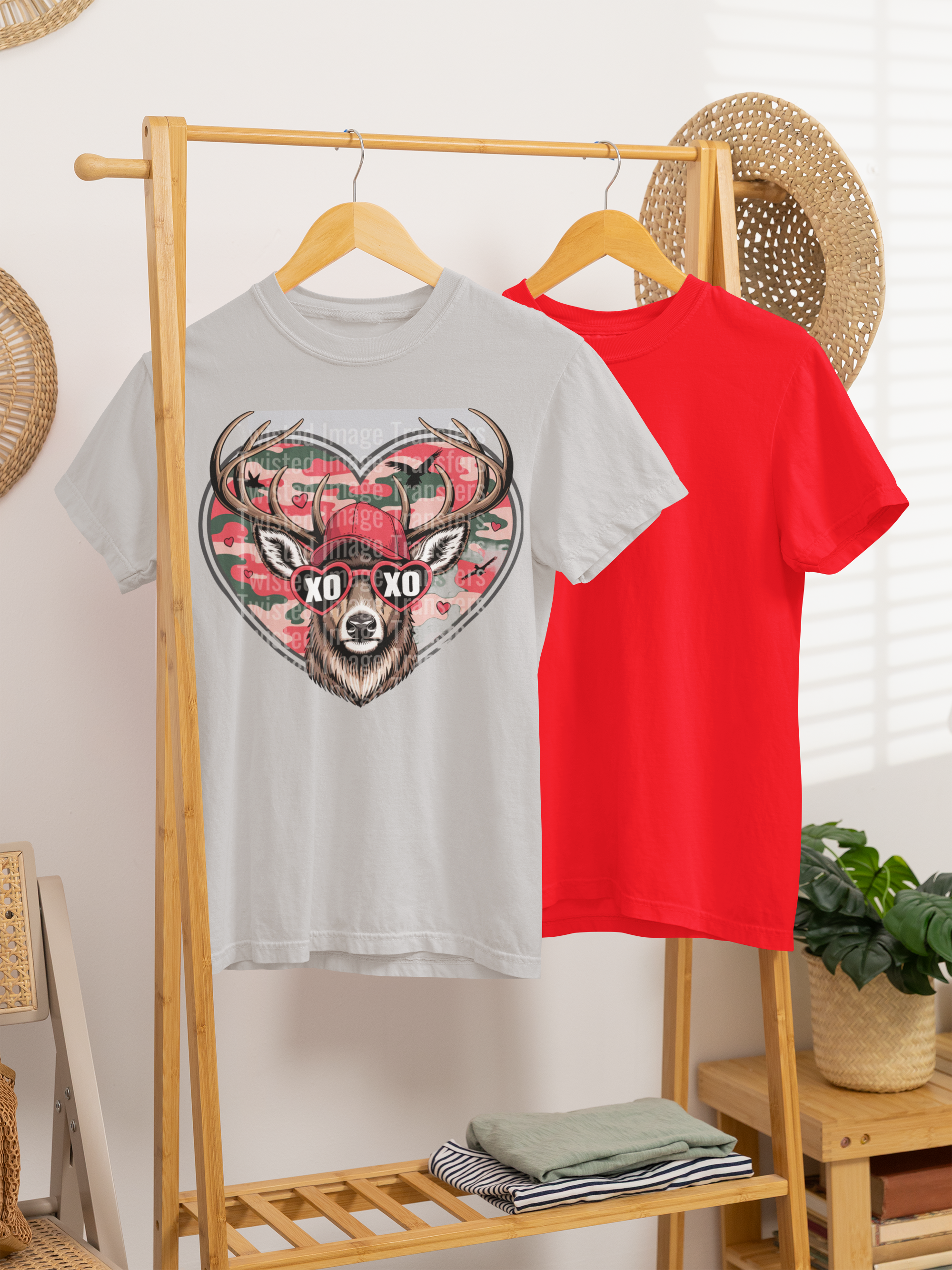 Oh Deer, It's Love Season - Hunter's Valentine Tee