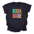 "OCEAN BABE" faded tee
