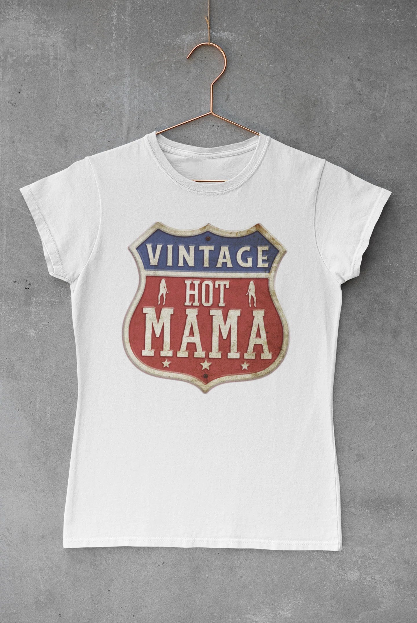 "Vintage Hot Mama" tee