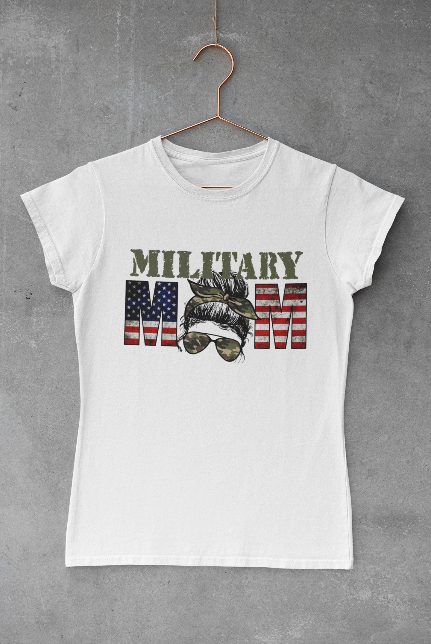 "Military Mom" tee