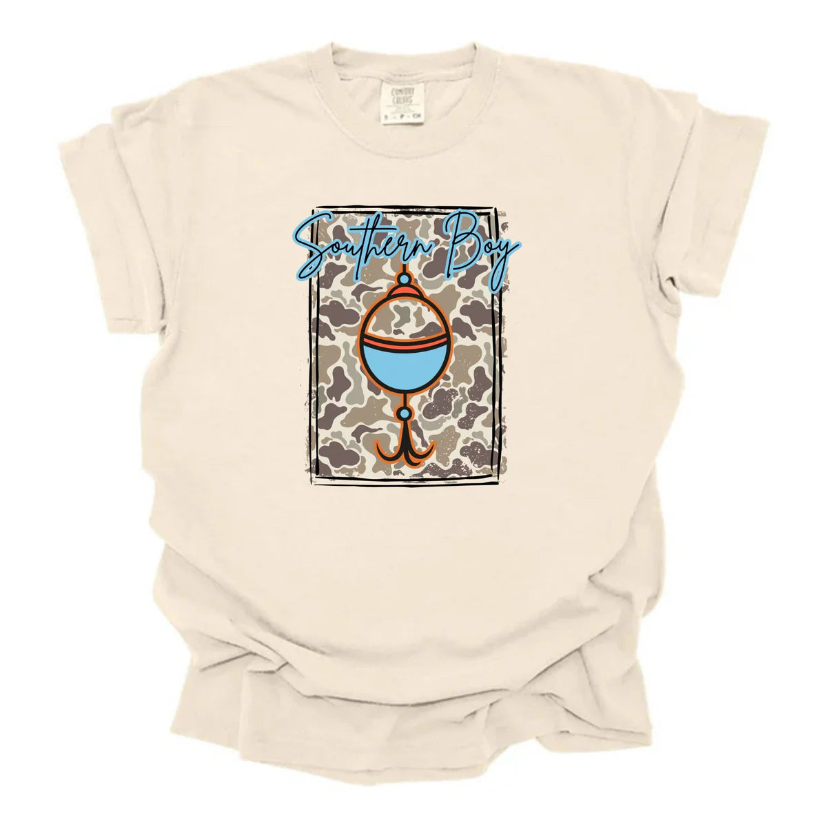 "Southern Boy" fishing hook tee