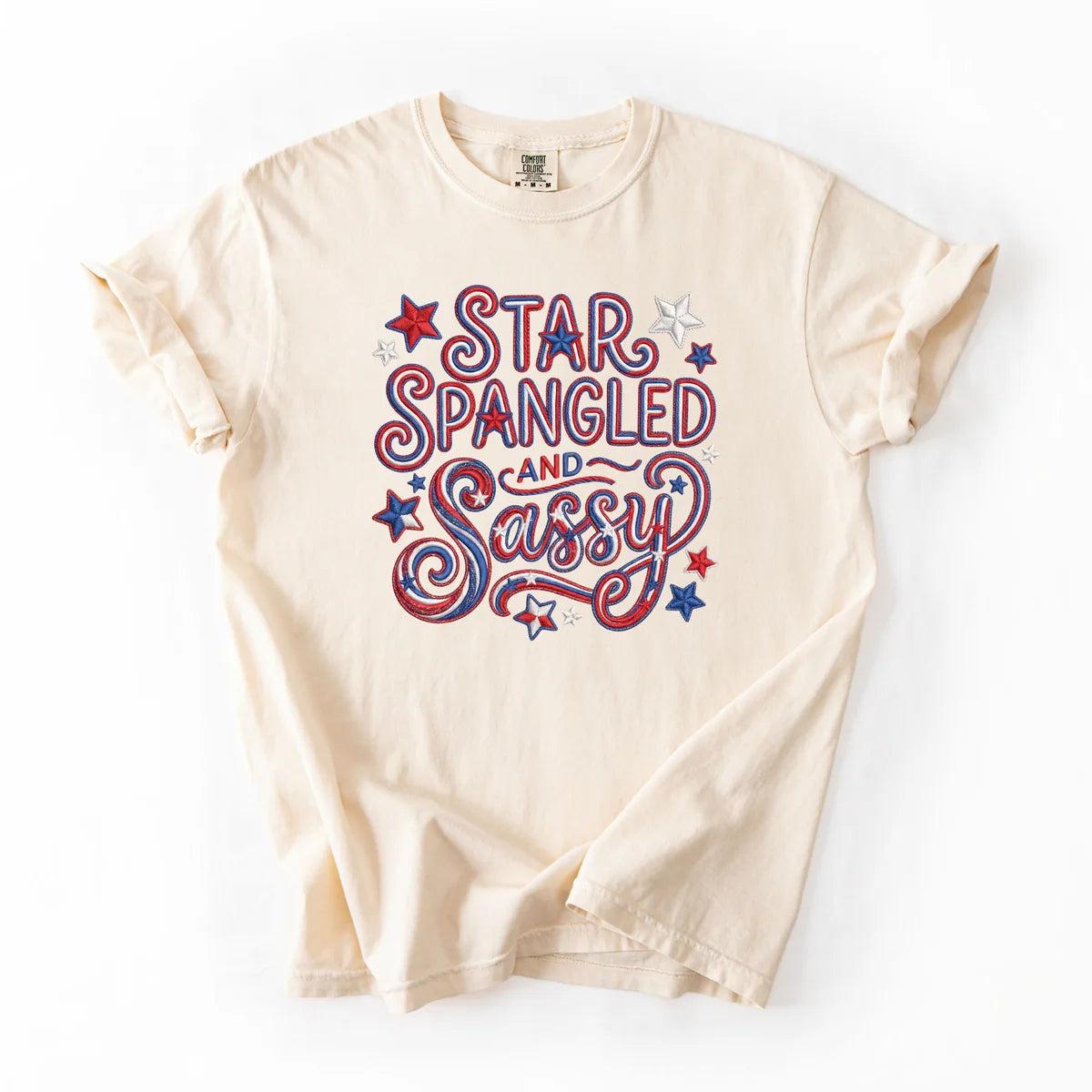 "Star Spangled and Sassy" tee