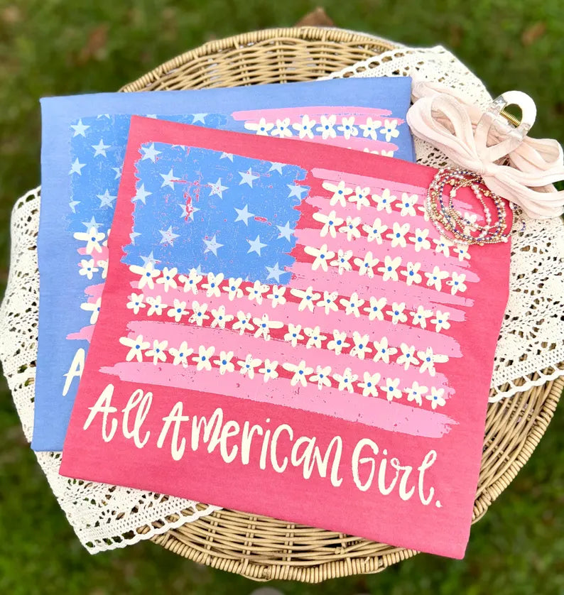 "All American Girl" tee