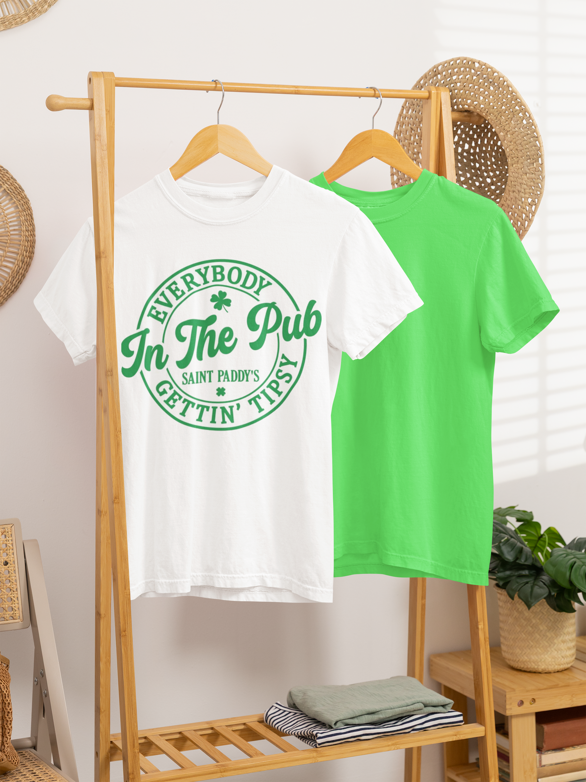 Everybody in the pub getting tipsy tee!!