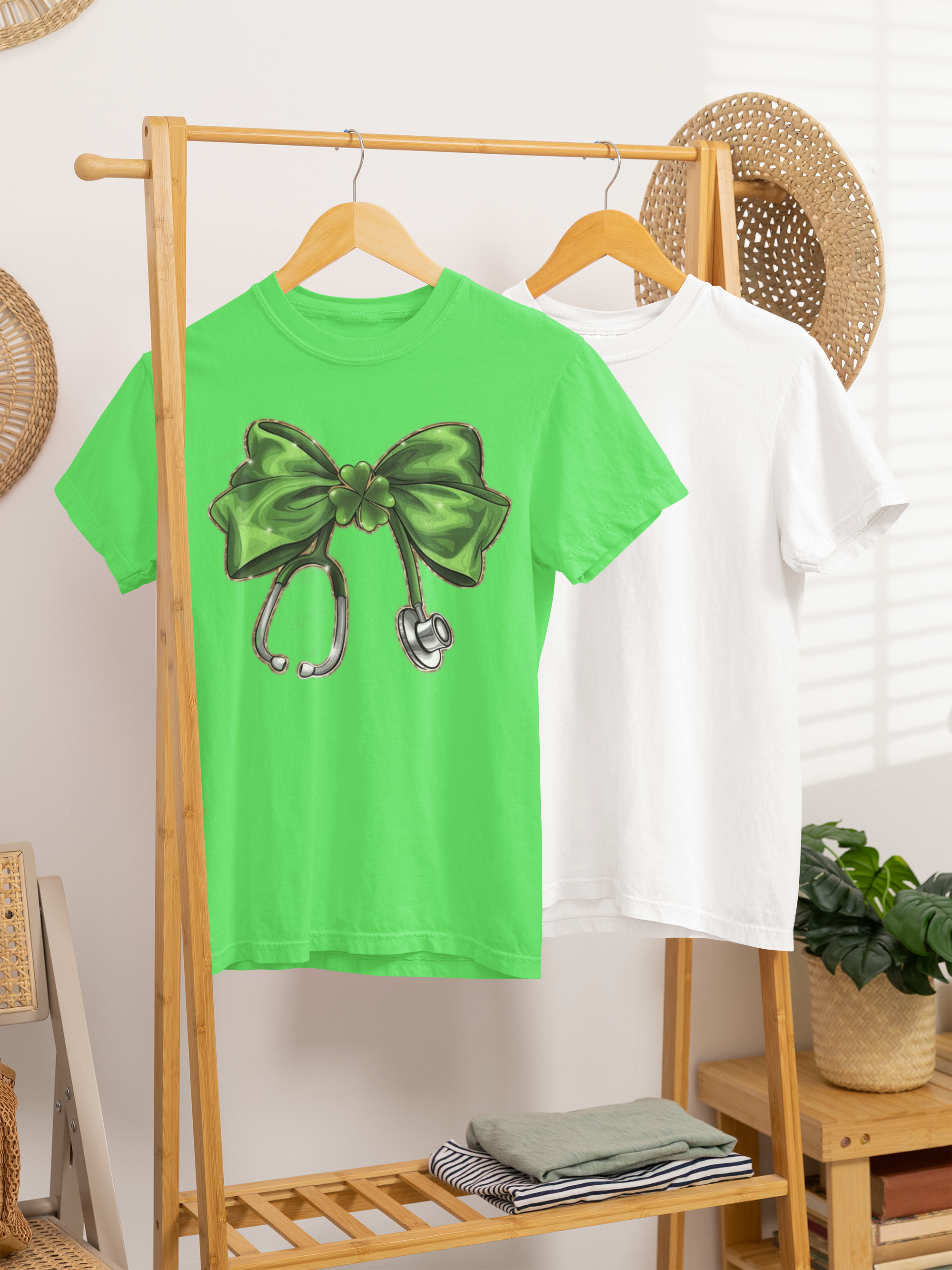 St. Paddy's Day stethoscope tee