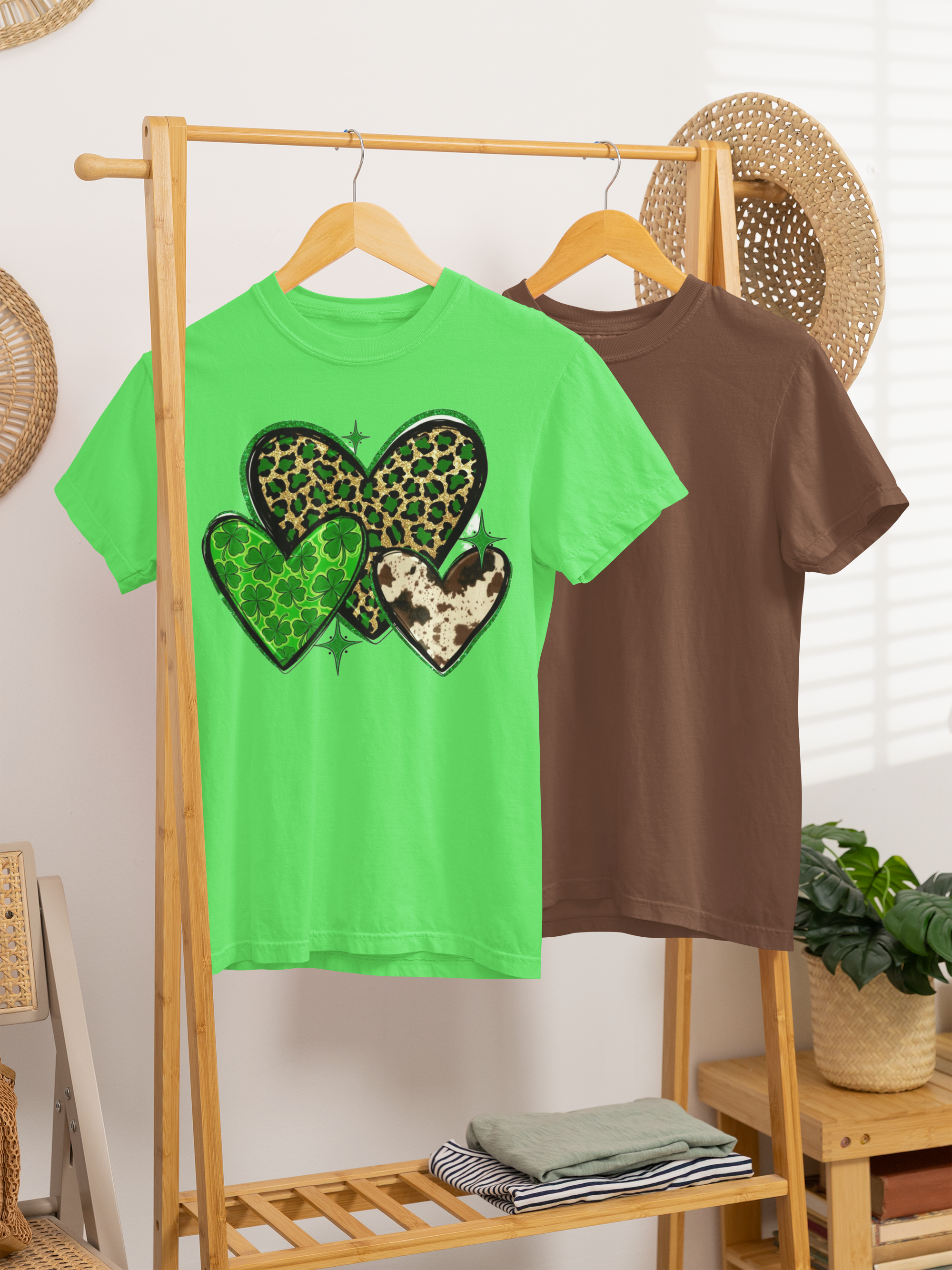 Three hearts St. Paddy's tee!!