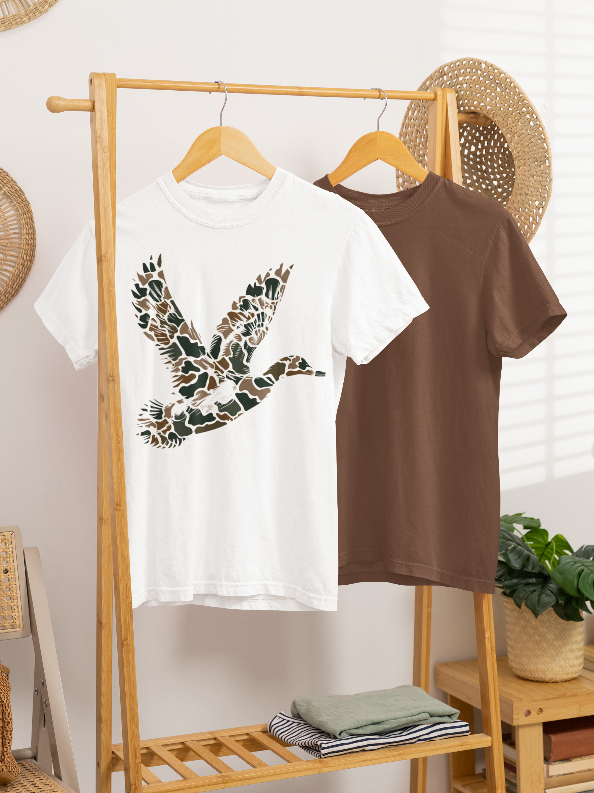 Camo duck tee