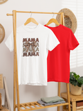 Leopard Mama, Mama, Mama tee