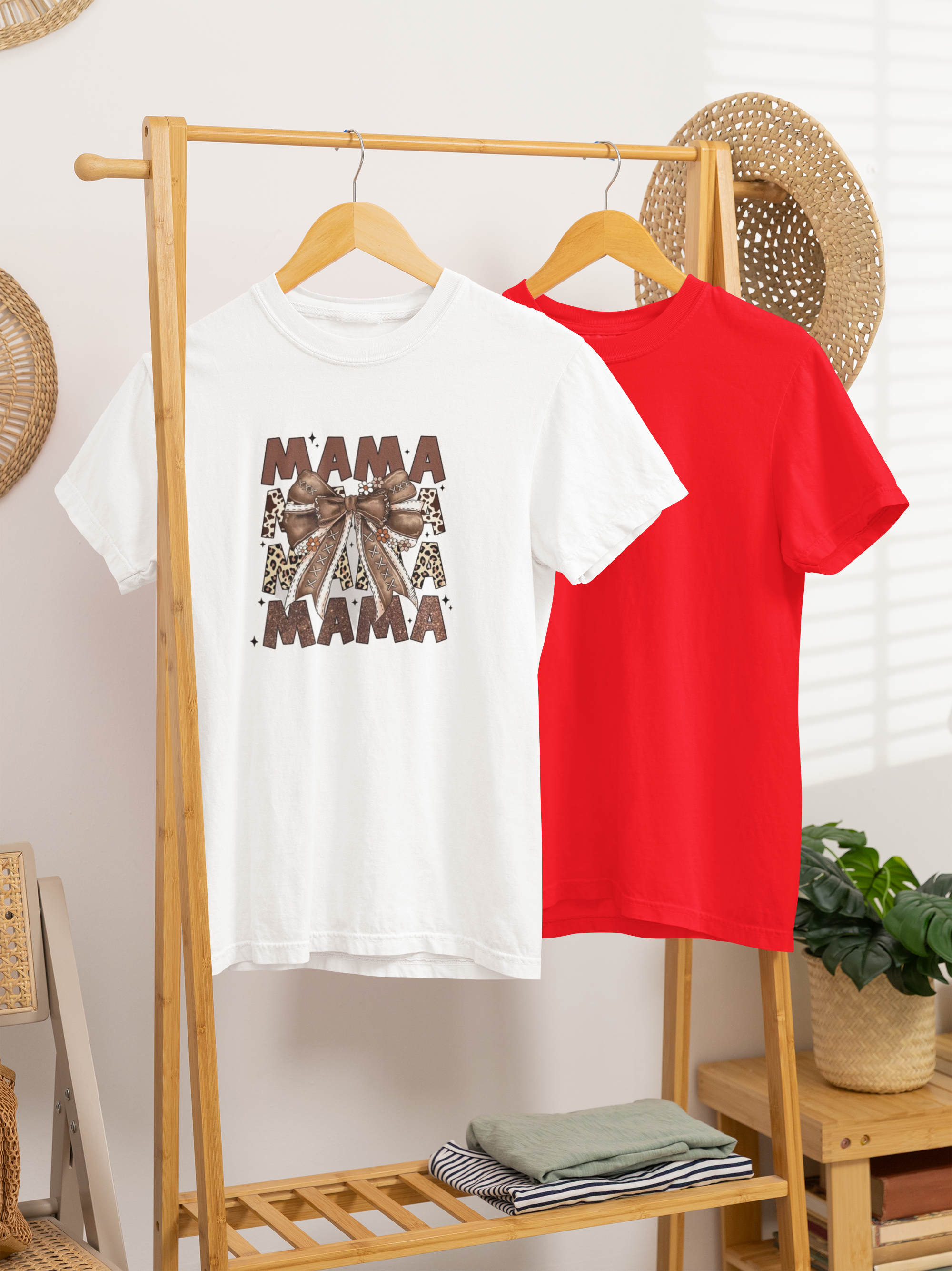 Leopard Mama, Mama, Mama tee