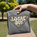 "Local Boy" camo triangular emblem
