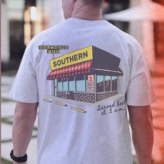 "Southern Fed" late night breakfast tee