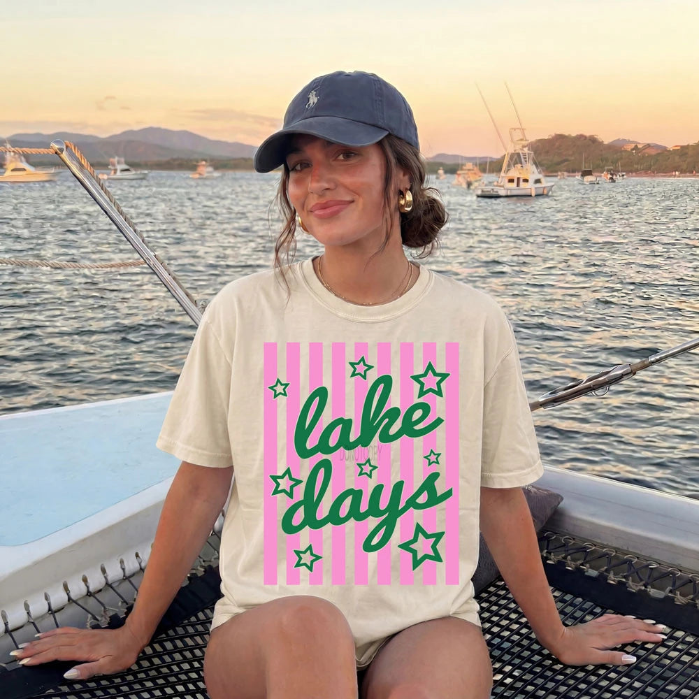 "Lake Days" tee