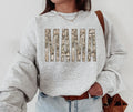 "Mama" snow camo tee