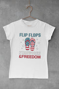 "Flip Flops, Fireworks, & Freedom" tee
