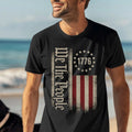 "We The People" flag tee